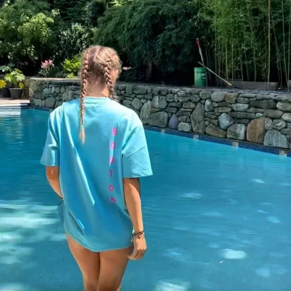 1987 The Label The Boston Tee Catamaran Sz M - Picture 3 of 5